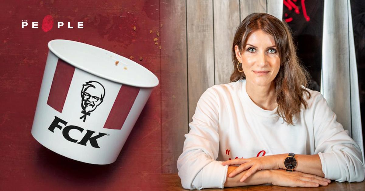 เจนนี่ แพควูด: ซื้อโฆษณาหน้า 1 ด้วย ‘ถัง FCK’ แก้วิกฤติ ‘KFC’ ไก่หมดสต๊อกในอังกฤษ